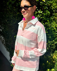 club kind pink polo